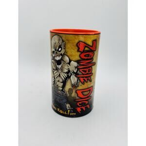 Zombie Dice Game With 13 Dice & Manual Very Nice. Complete